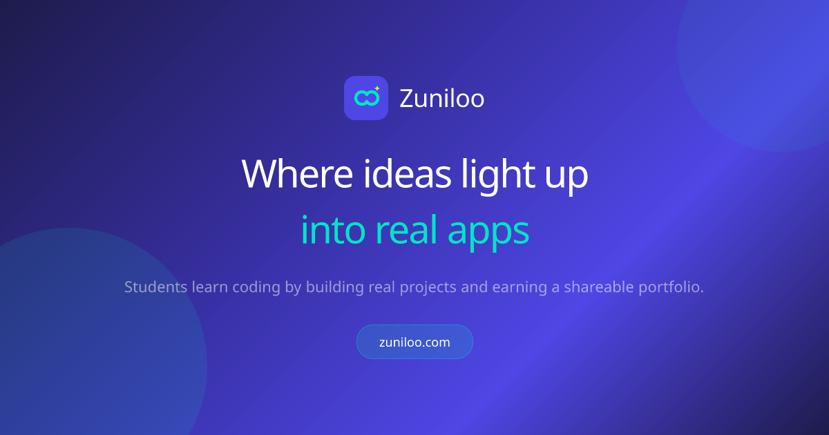 Zuniloo - Big Ideas Begin Here